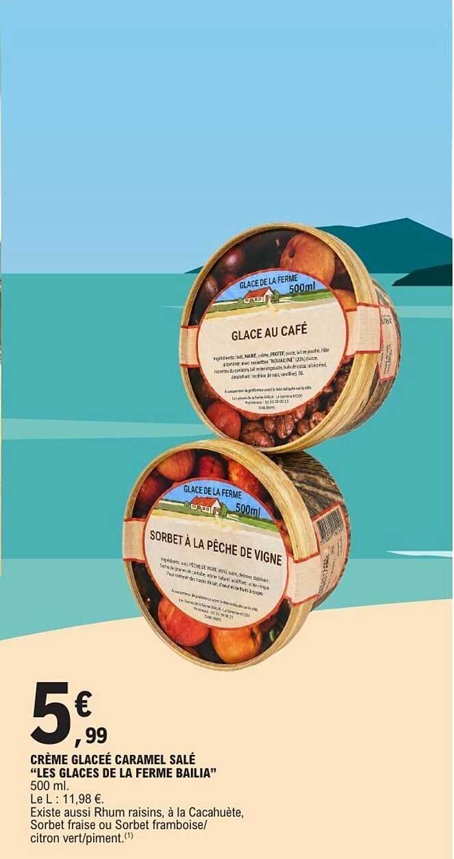 LES GLACES DE LA FERME BAILIA