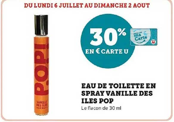 LES POP DES ILES POP VANILLE
