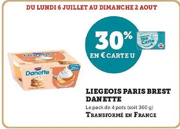 LIEGEOIS PARIS BREST DANETTE