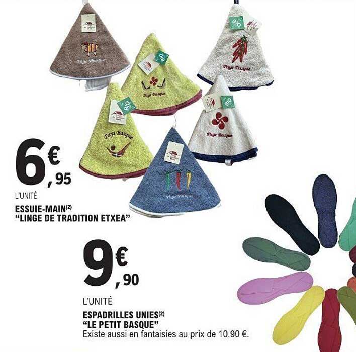 LINGE DE TRADITION ETXEA