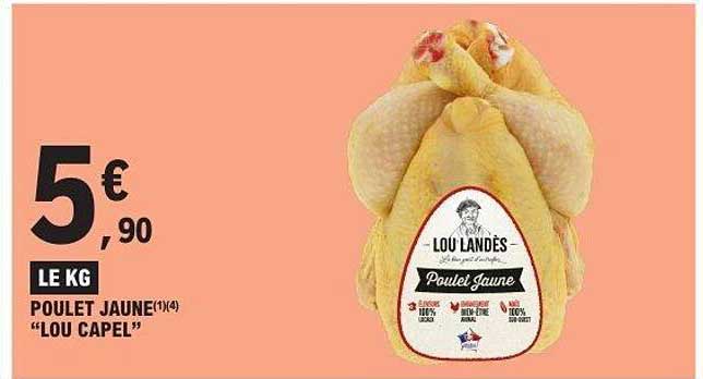 Lou Capel Poulet Jaune