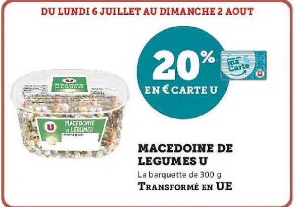 Macedoine de legumes U
