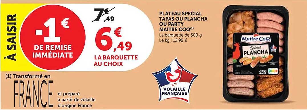 Maître CoQ Special PLANCHA