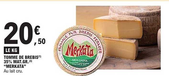 MERCATA TOMME DE BREBIS