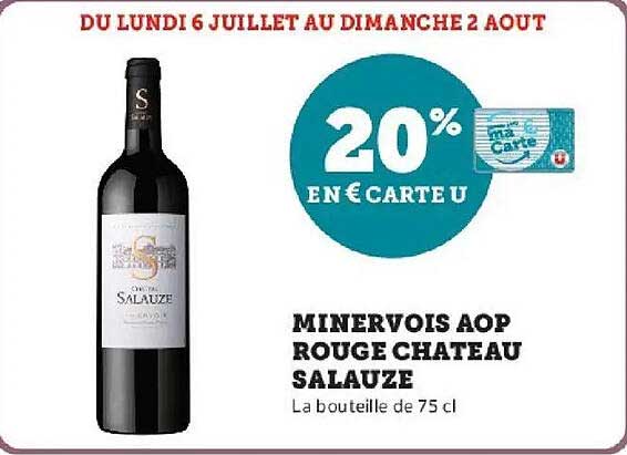 Minervois AOP Rouge Chateau Salaize