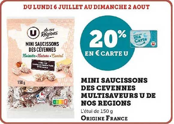 MINI SAUCISSONS DES CEVENNES