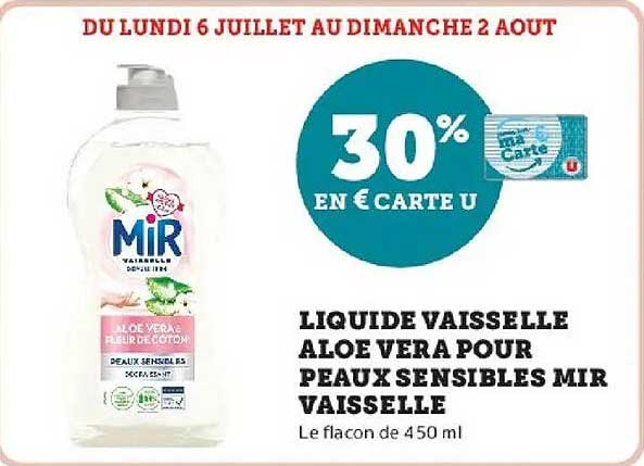 MIR Vaisselle Aloe Vera Fleurs Douceur
