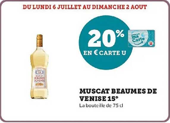 MUSCAT BEAUMES DE VENISE 15°
