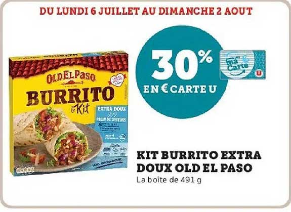 Old El Paso KIT BURRITO EXTRA DOUX