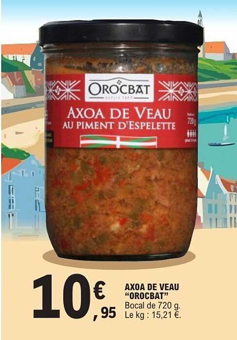 Orocbat Axoa de Veau