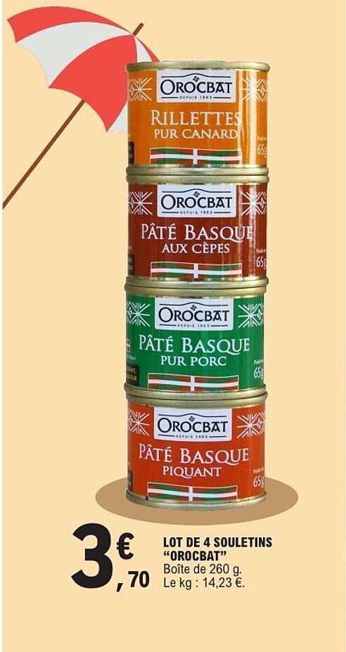 OROCBAT PÂTÉ BASQUE