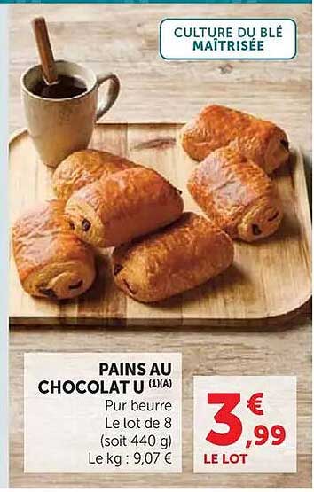 PAINS AU CHOCOLAT U