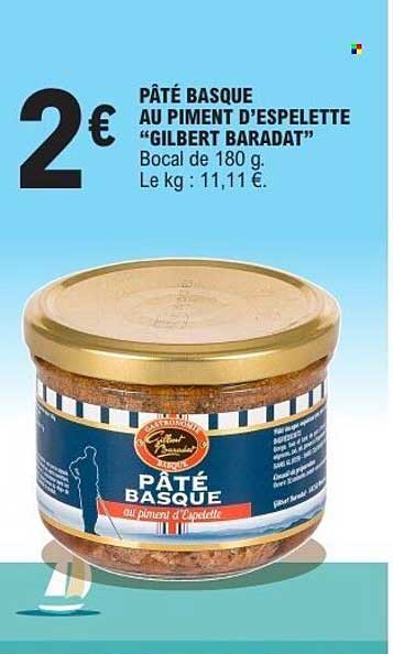 PÂTÉ BASQUE AU PIMENT D'ESPELETTE