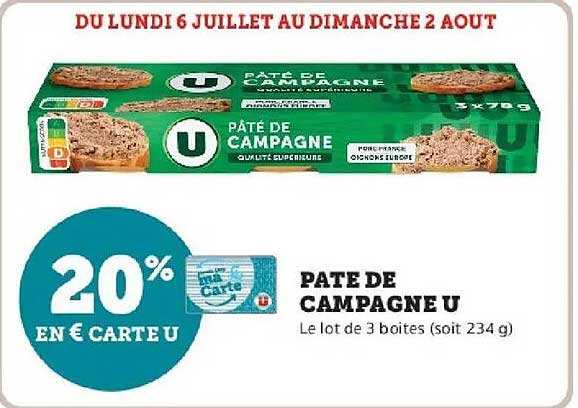 PÂTÉ DE CAMPAGNE U