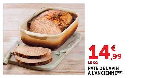 PÂTÉ DE LAPIN À L'ANCIENNE