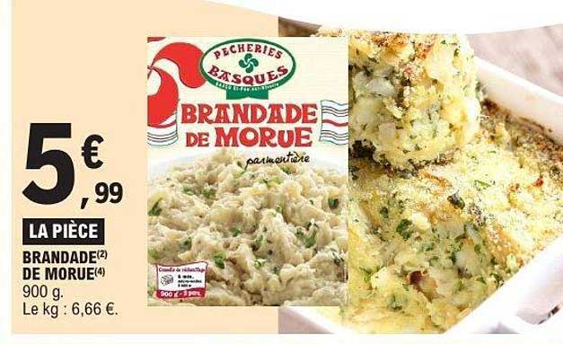 Pêcheries Basques Brandade de Morue