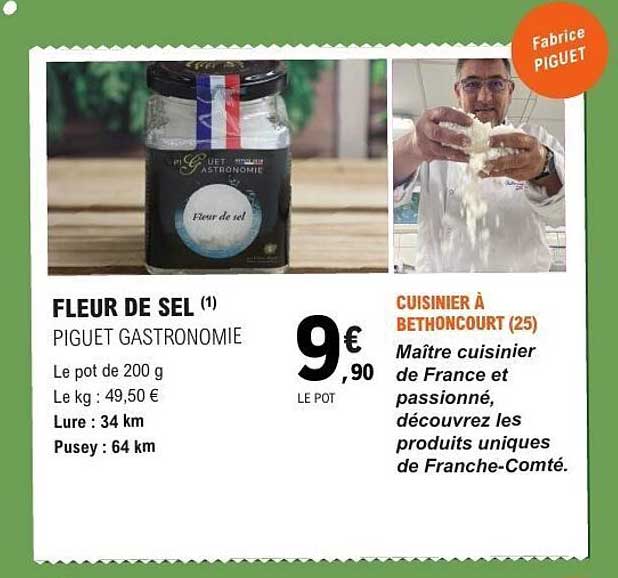 PIGUET GASTRONOMIE FLEUR DE SEL