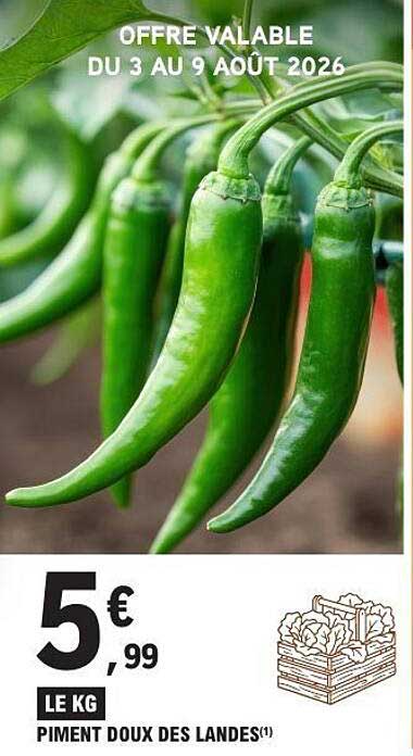 PIMENT DOUX DES LANDES