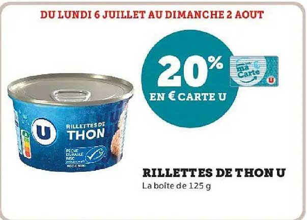 RILLETTES DE THON U