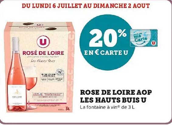 ROSE DE LOIRE AOP LES HAUTS BUIS U