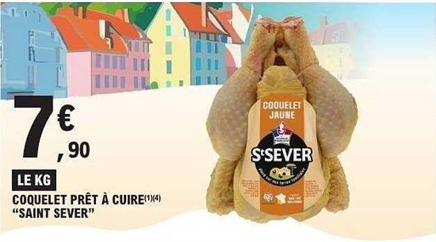 Saint Sever Coquelet prêt à cuire