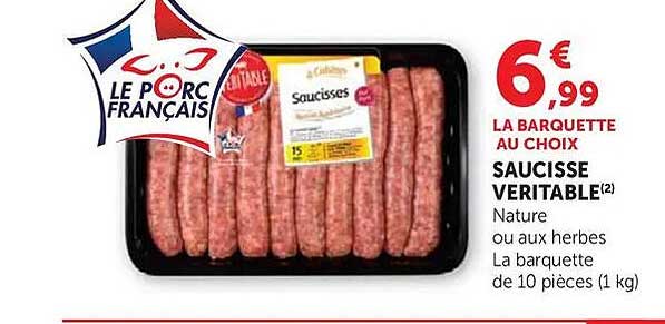 SAUCISSE VERITABLE
