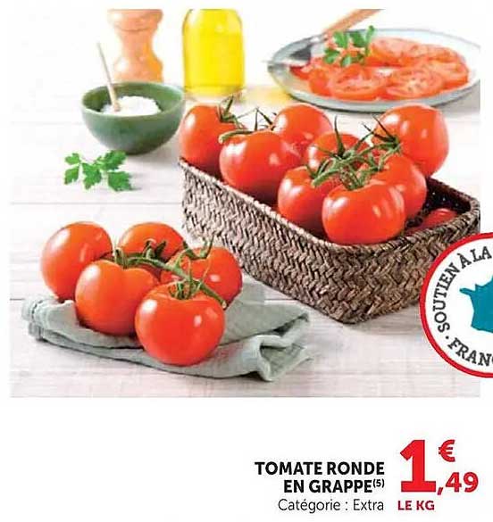 TOMATE RONDE EN GRAPPE