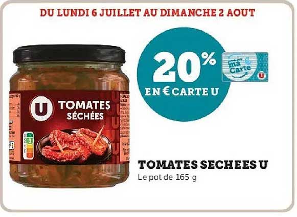 TOMATES SÉCHÉES U