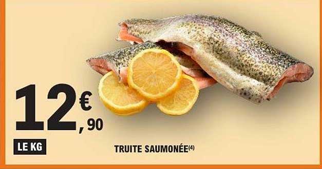 TRUITE SAUMONÉE