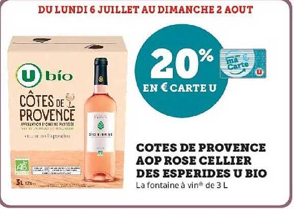 U bio Côtes de Provence
