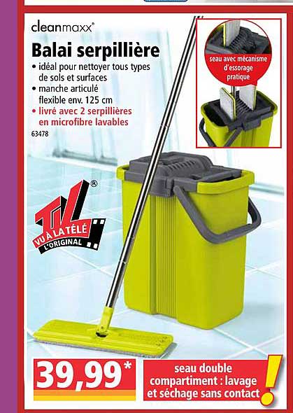 balai serpillière cleanmaxx