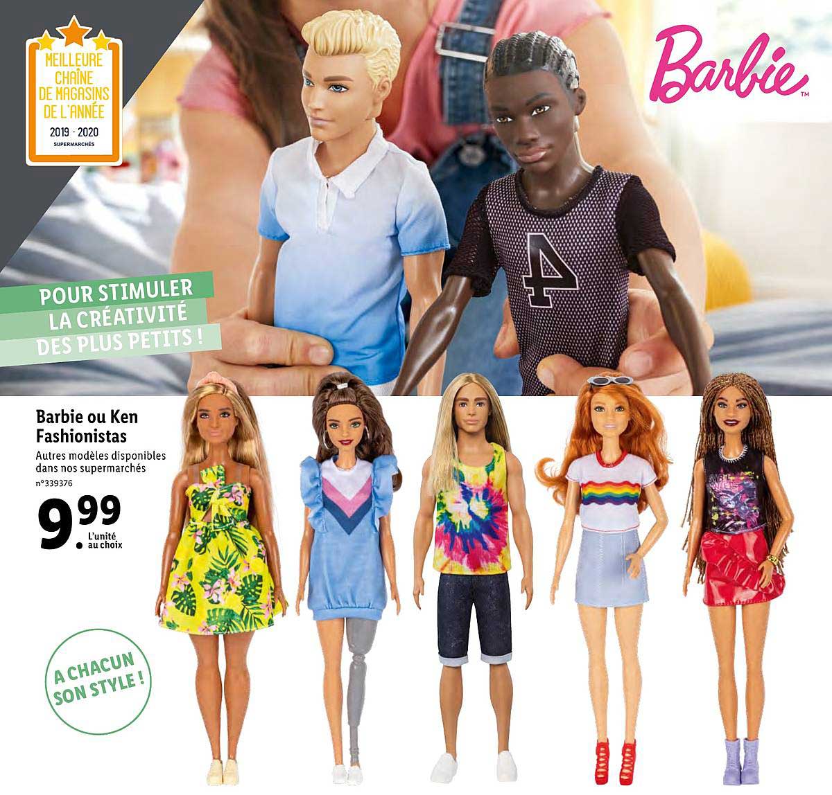 barbie ou ken fashionistas
