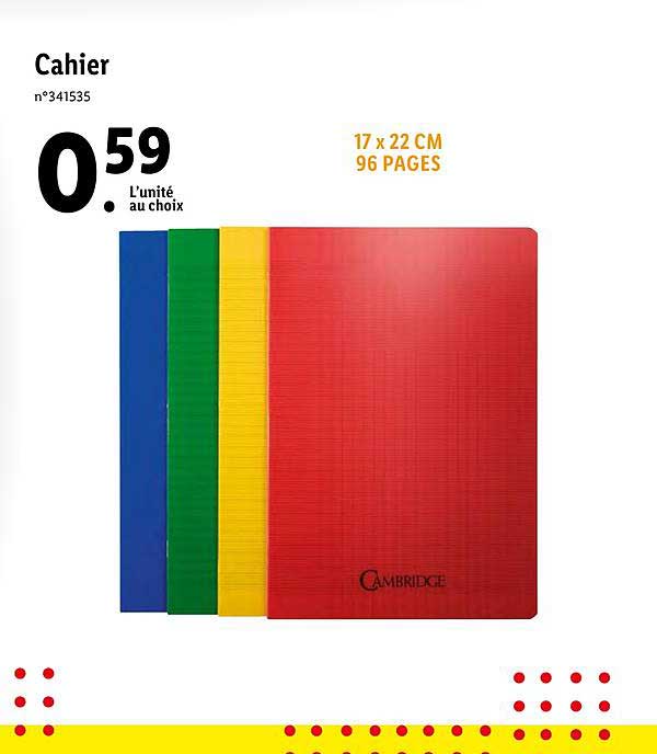 Cahier