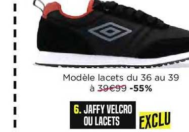 jaffy velcro ou lacets