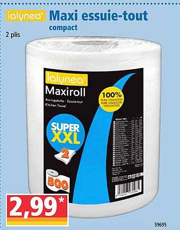 maxi essuie tout lalynea