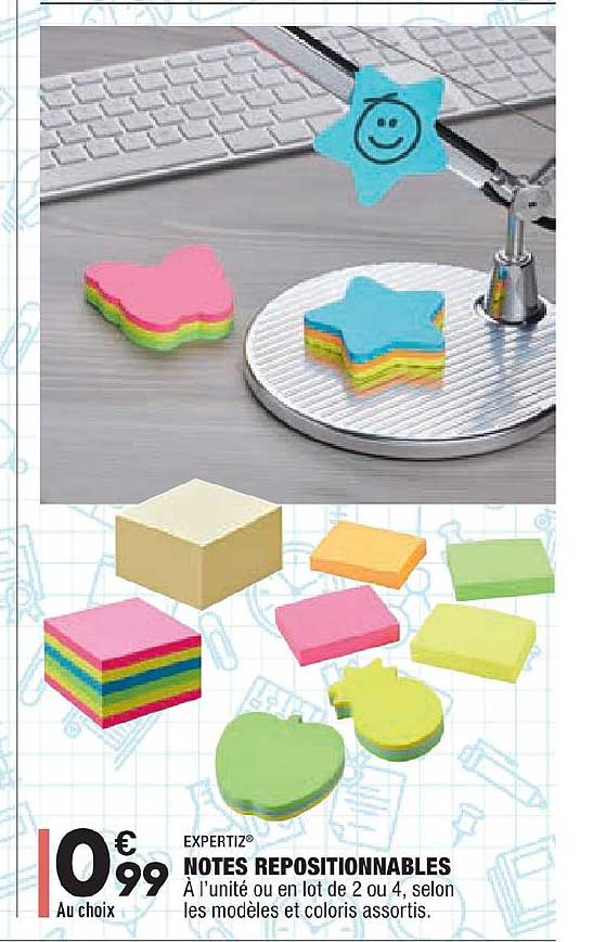Notes Repositionnables Expertiz