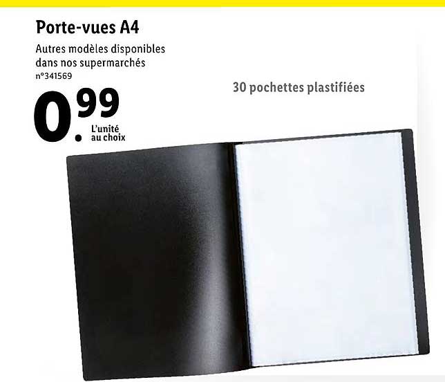 Porte Vues A4