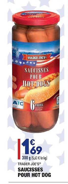 Saucisses Pour Hot Dog Trader Joe's