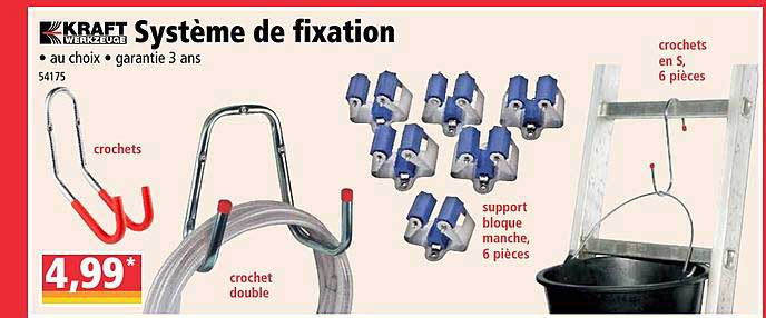 système de fixation kraft werkzeuge