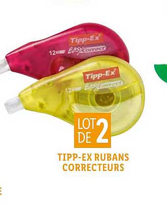 tipp ex rubans correcteurs