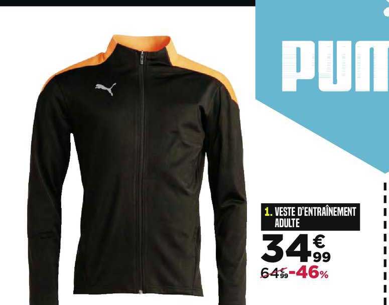 veste d'entraînement adulte puma