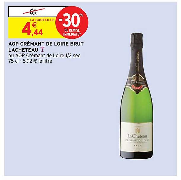 Aop Crémant De Loire Brut Lacheteau