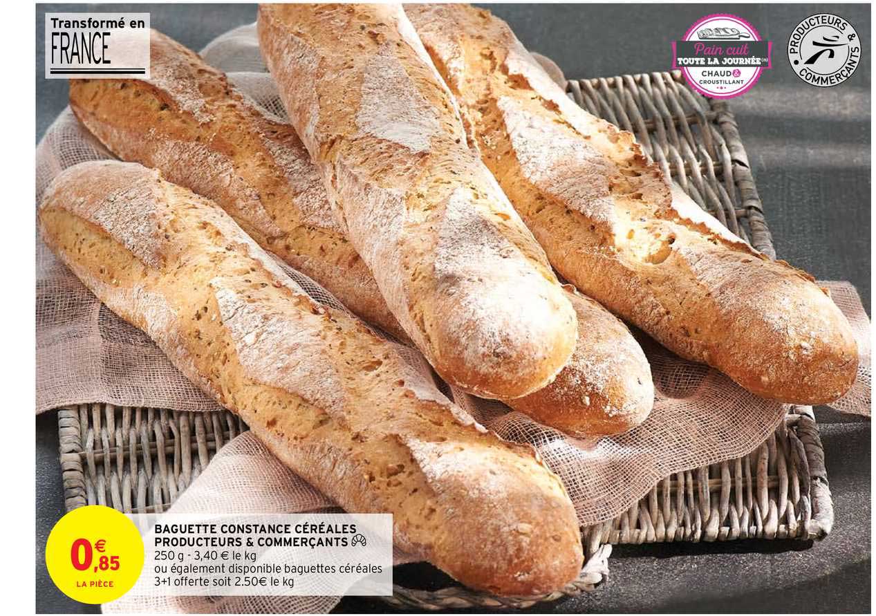 baguette constance céréales producteurs & commerçants