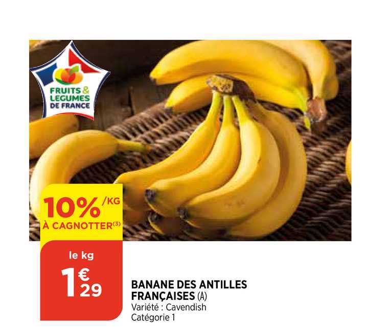 banane des antilles françaises