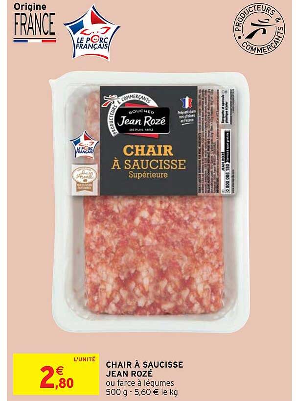 Chair à Saucisse Jean Rozé