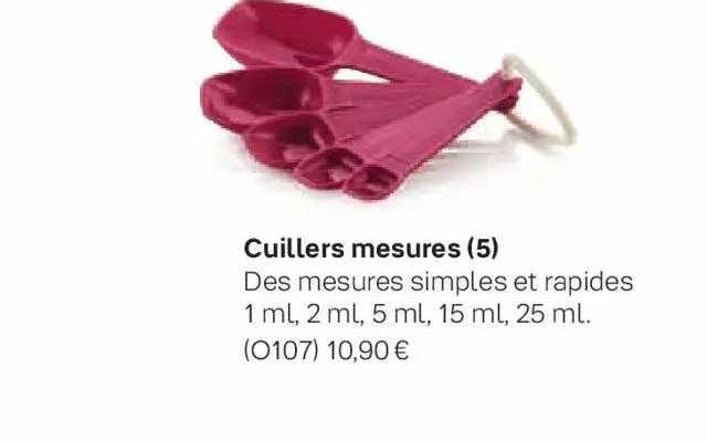 cuillers mesures