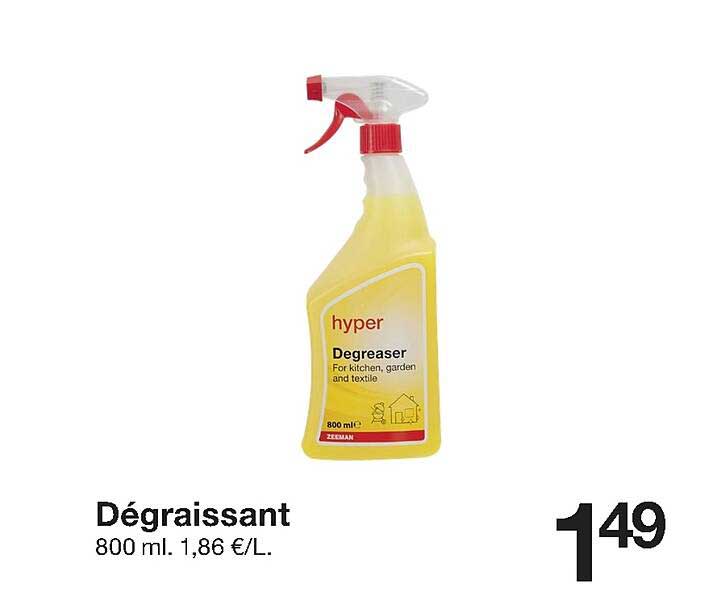 dégraissant hyper