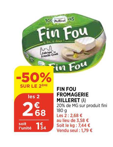 fin fou fromagerie milleret