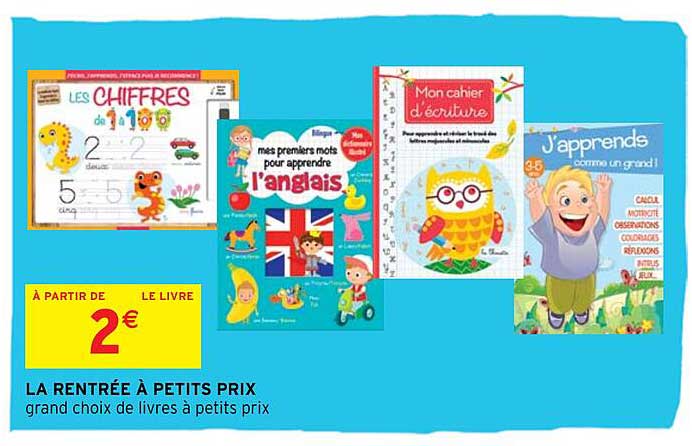 la rentrée à petits prix