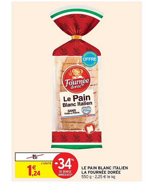 le pain blanc italien la fournée dorée